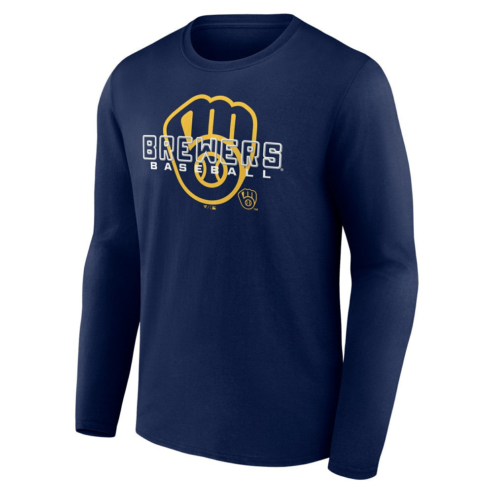 Milwaukee Brewers Stellar Long Sleeve T-Shirt Sale