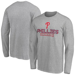 Philadelphia Phillies Evanston Stencil Long Sleeve T-Shirt Sale