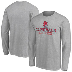 St. Louis Cardinals Evanston Stencil Long Sleeve T-Shirt Online