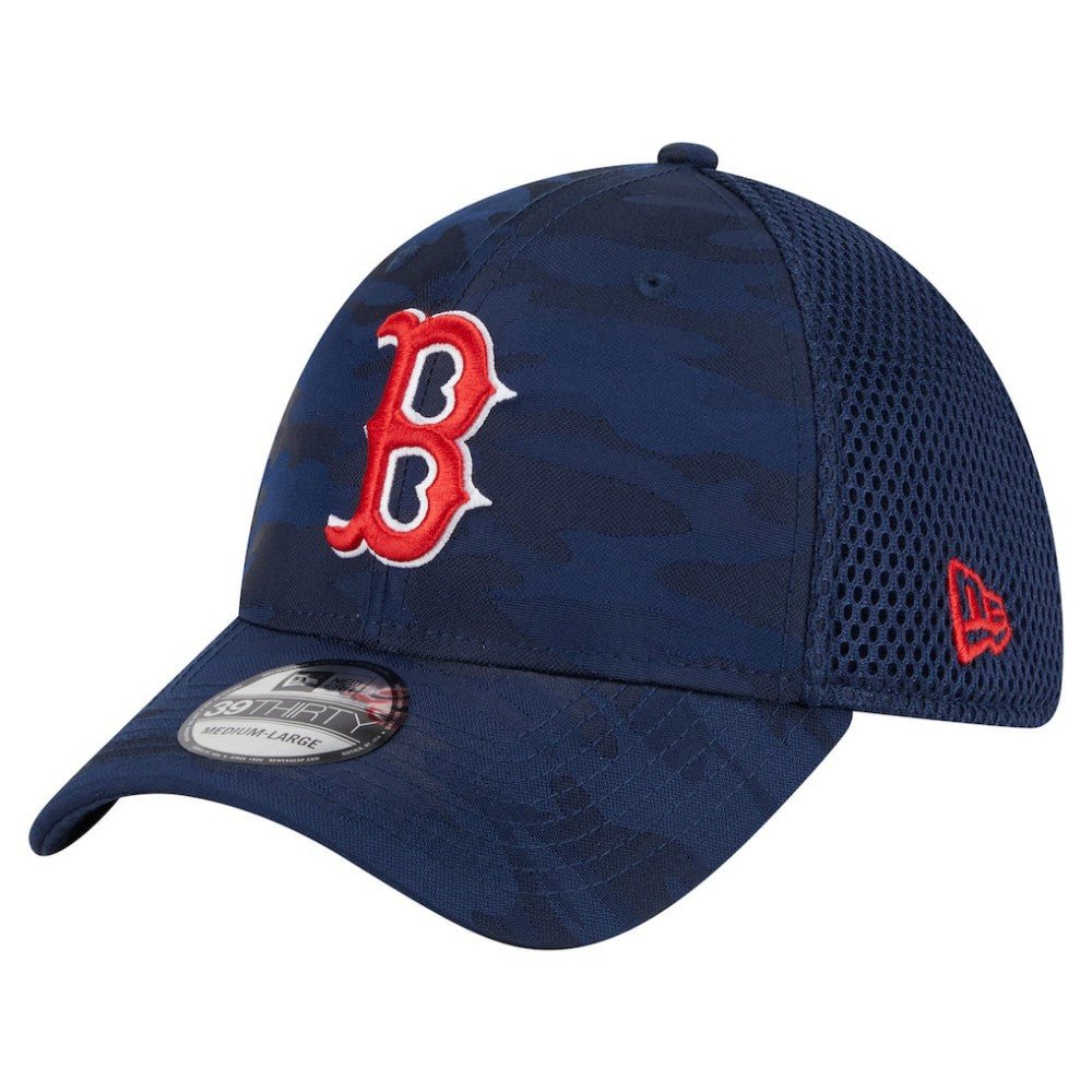 Boston Red Sox New Era Subtle Camo 39THIRTY Flex Hat Lifestyle