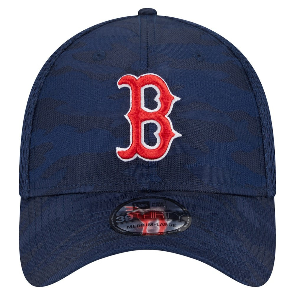 Boston Red Sox New Era Subtle Camo 39THIRTY Flex Hat Lifestyle