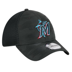 Miami Marlins New Era Subtle Camo 39THIRTY Flex Hat On Sale