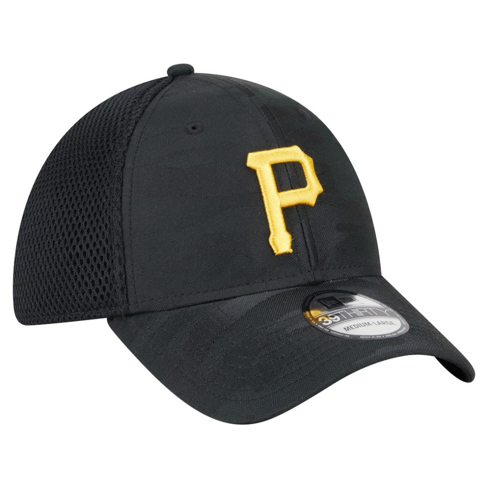 Pittsburgh Pirates New Era Subtle Camo 39THIRTY Flex Hat On Sale