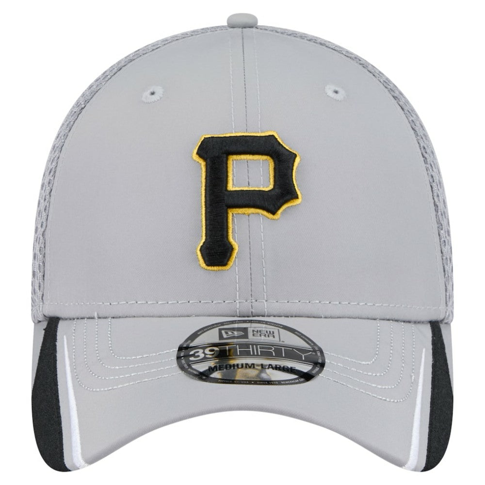 Pittsburgh Pirates New Era Linear 39THIRTY Flex Hat On Sale