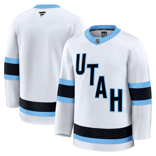 Utah Mammoth Fanatics Away Premium Jersey - White | NHL Jerseys