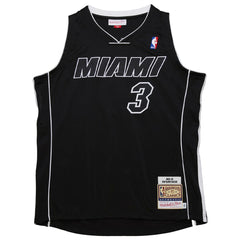 Mitchell & Ness - Dwyane Wade Miami Heat 2011/12 Hardwood Classics Authentic Jersey - Black