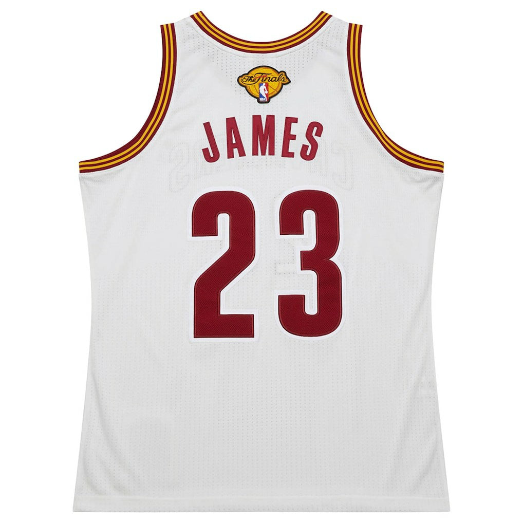 Mitchell & Ness - LeBron James Cleveland Cavaliers 2015/16 Hardwood Classics Authentic Jersey - White