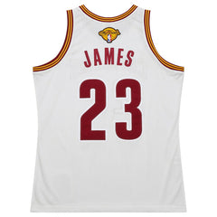 Mitchell & Ness - LeBron James Cleveland Cavaliers 2015/16 Hardwood Classics Authentic Jersey - White