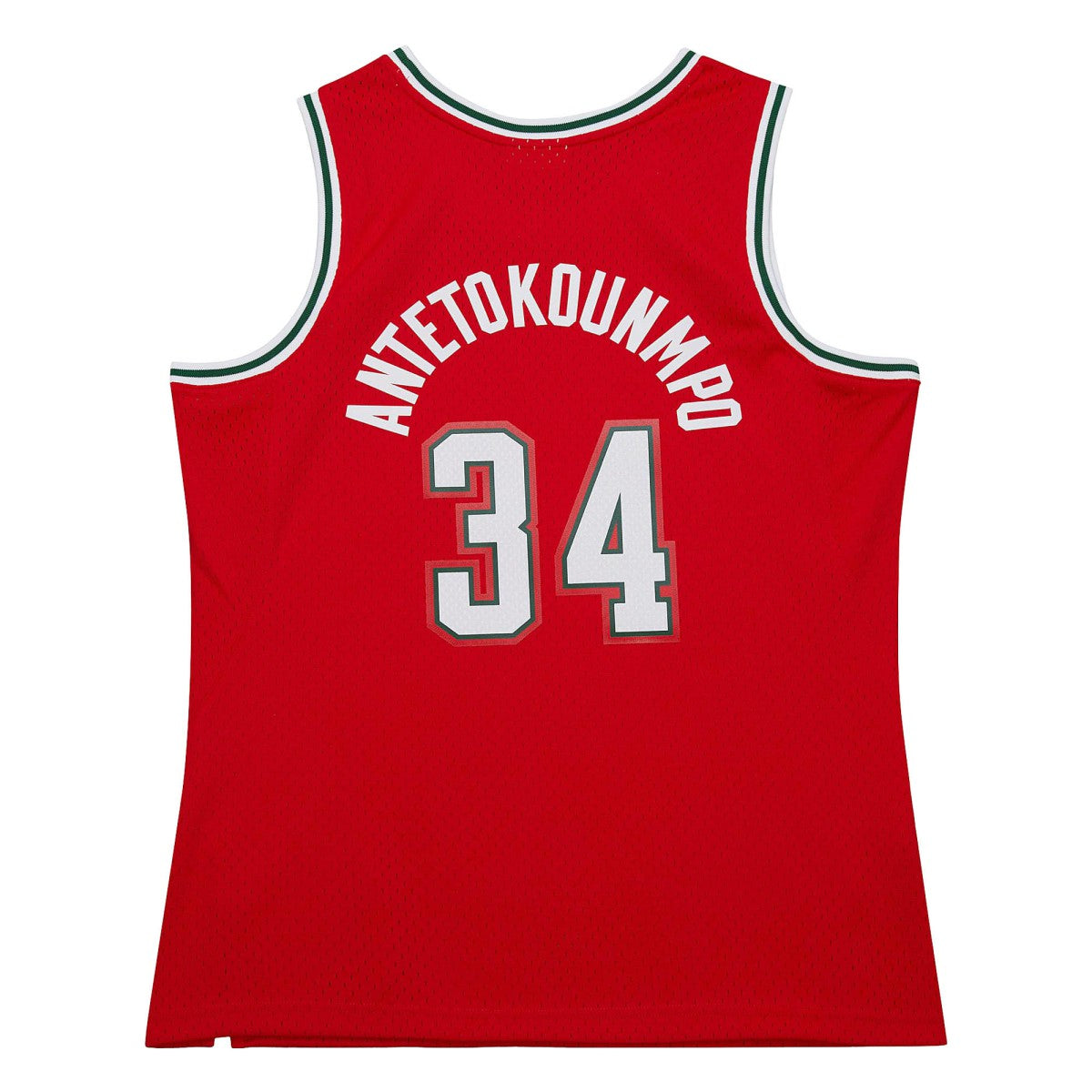 Mitchell & Ness - Giannis Antetokounmpo Milwaukee Bucks 2014/15 Hardwood Classics Swingman Jersey - Red