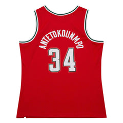 Mitchell & Ness - Giannis Antetokounmpo Milwaukee Bucks 2014/15 Hardwood Classics Swingman Jersey - Red