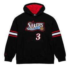 Mitchell & Ness - Allen Iverson Philadelphia 76ers Name & Number Pullover Hoodie - Black
