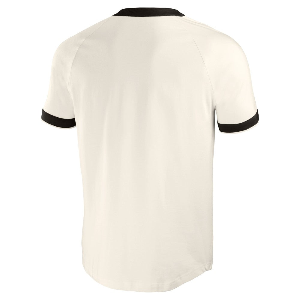 Cincinnati Reds Darius Rucker Collection by Fanatics Henley Raglan T-Shirt Clearance