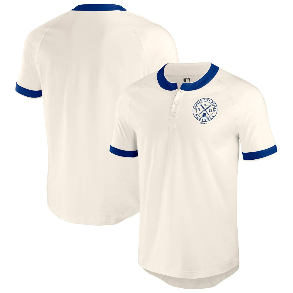Kansas City Royals Darius Rucker Collection by Fanatics Henley Raglan T-Shirt for sale