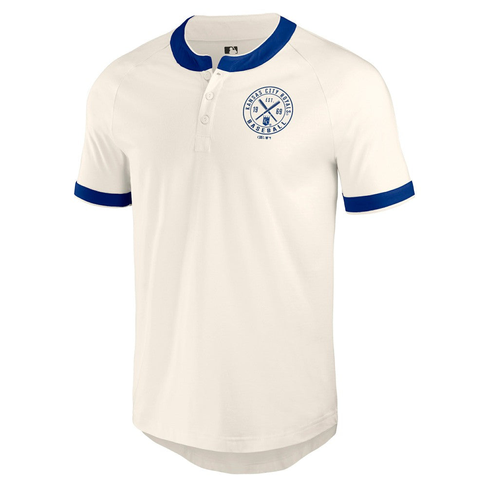 Kansas City Royals Darius Rucker Collection by Fanatics Henley Raglan T-Shirt for sale