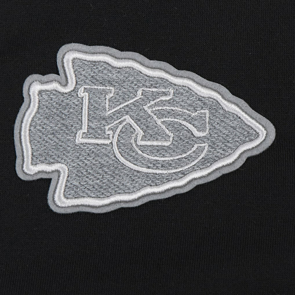 Kansas City Chiefs Pro Standard Women's Reverse French Terry Colorblock Full-Zip Hoodie Gray - NFL