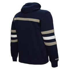 Dallas Cowboys America's Team Head Coach Pullover Hoodie Navy - Mitchell & Ness
