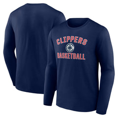 NBA - LA Clippers Victory Arch Long Sleeve T-Shirt - Navy