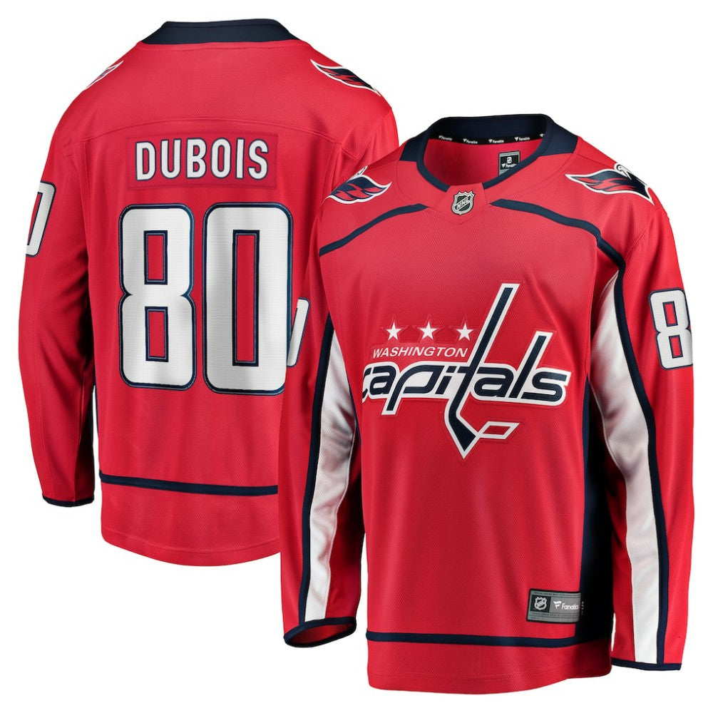 Pierre-Luc Dubois Washington Capitals Fanatics Home Premier Breakaway Player Jersey - Red | NHL Jerseys