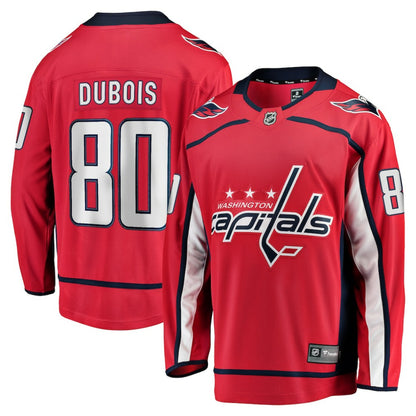 Pierre-Luc Dubois Washington Capitals Fanatics Home Premier Breakaway Player Jersey - Red | NHL Jerseys