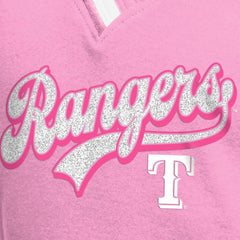 Texas Rangers New Era Girls Youth Mommy & Me Raglan V-Neck T-Shirt Sale
