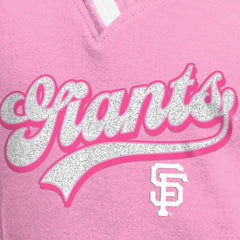San Francisco Giants New Era Girls Youth Mommy & Me Raglan V-Neck T-Shirt Lifestyle