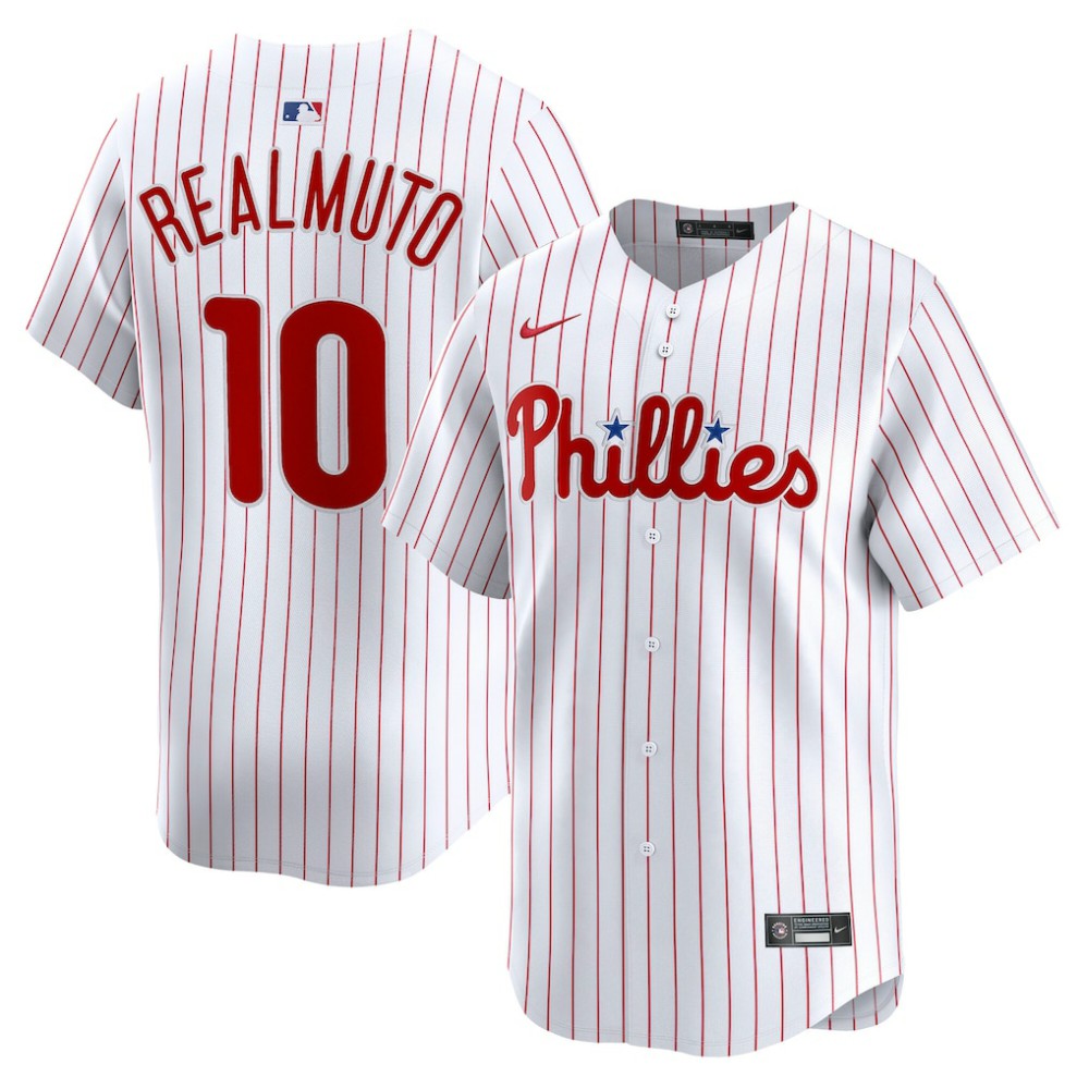 J.T. Realmuto Philadelphia Phillies Nike Home Limited Player Jersey Near Me