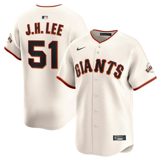 Jung Hoo Lee San Francisco Giants Nike Home Limited Player Jersey - Cream | MLB Jerseys