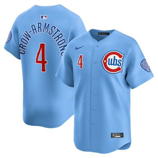 Pete Crow-Armstrong Chicago Cubs Nike Alternate Limited Player Jersey - Light Blue | MLB Jerseys