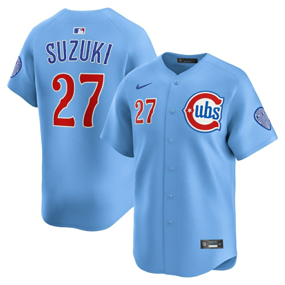 Seiya Suzuki Chicago Cubs Nike 2nd Alternate Limited Player Jersey - Royal | MLB Jerseys
