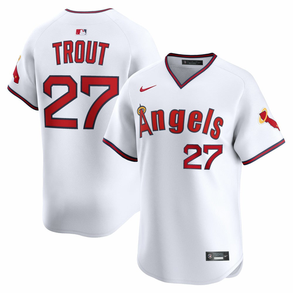 Mike Trout Los Angeles Angels Nike Alternate Limited Jersey On Sale