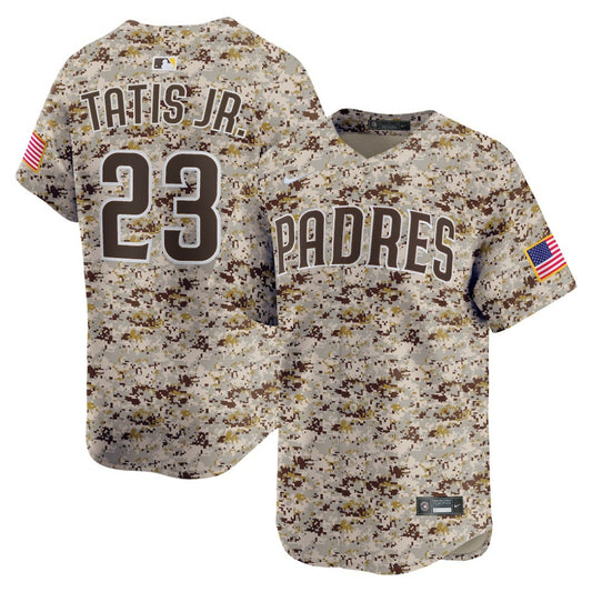 Fernando Tatis Jr. San Diego Padres Nike Alternate 2 Limited Jersey - Camo | MLB Jerseys