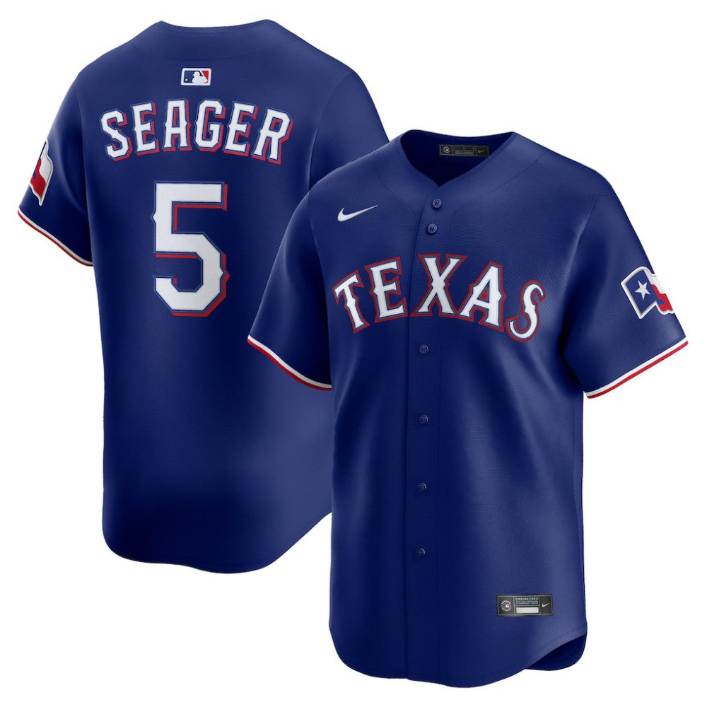 Corey Seager Texas Rangers Nike Alternate 2 Limited Jersey - Royal | MLB Jerseys