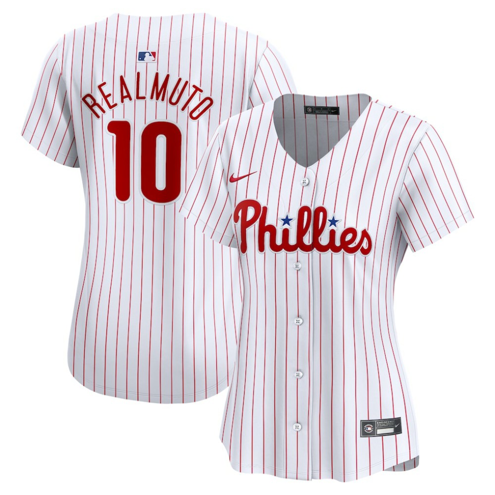 J.T. Realmuto Philadelphia Phillies Nike Women's Home Limited Player Jersey On Sale