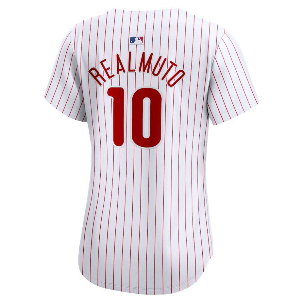 J.T. Realmuto Philadelphia Phillies Nike Women's Home Limited Player Jersey – White | MLB Jerseys