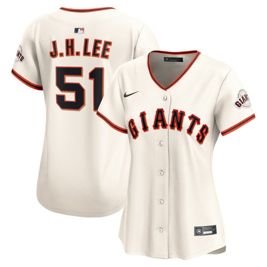 Jung Hoo Lee San Francisco Giants Nike Women's Home Limited Jersey - Cream | MLB Jerseys