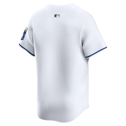 Kansas City Royals Nike Home Limited Jersey - White | MLB Jerseys