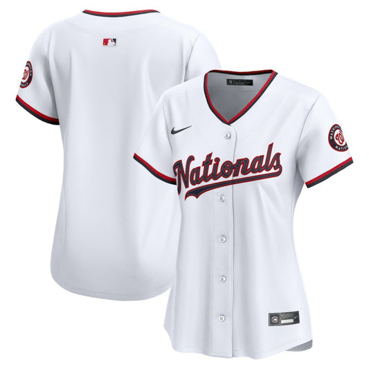 Washington Nationals Nike Women's Home Limited Jersey - White | MLB Jerseys