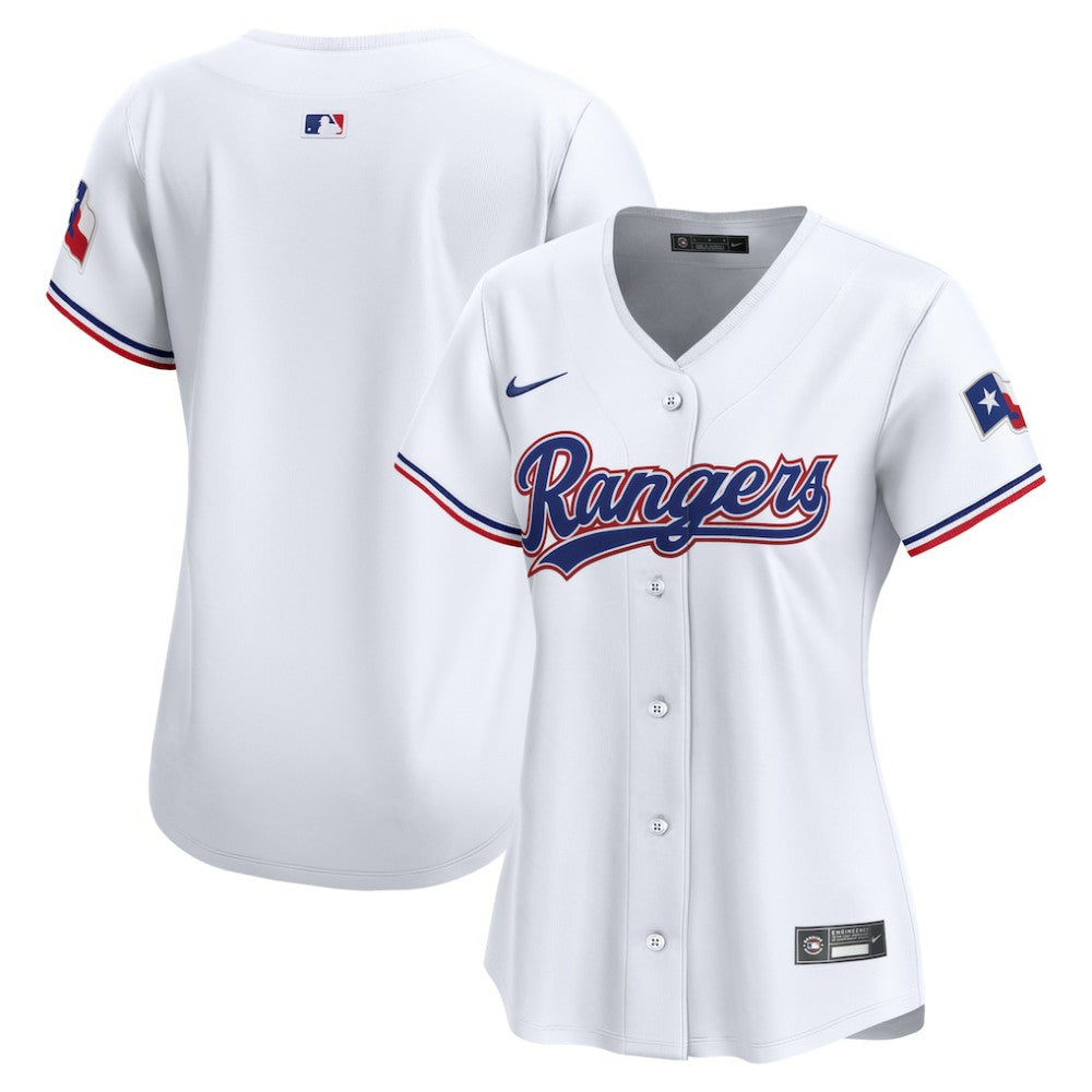Texas Rangers Nike Women's Home Limited Jersey - White | MLB Jerseys