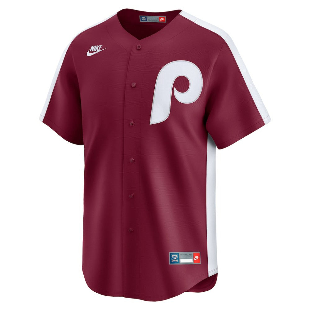 Philadelphia Phillies Nike Cooperstown Collection Limited Jersey - Maroon | MLB Jerseys