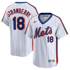 Darryl Strawberry New York Mets Nike Throwback Cooperstown Collection Limited Jersey discount