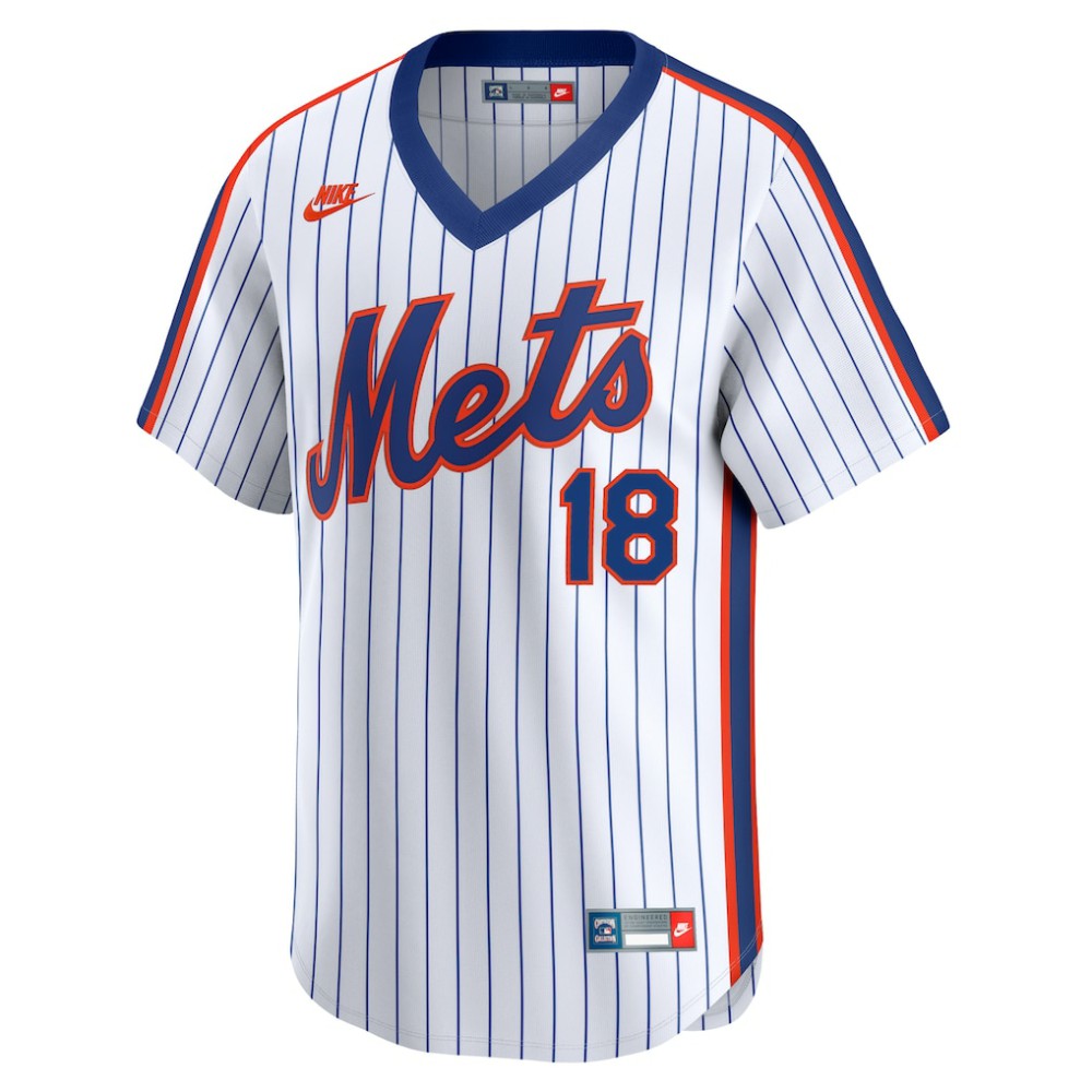Darryl Strawberry New York Mets Nike Throwback Cooperstown Collection Limited Jersey - White | MLB Jerseys