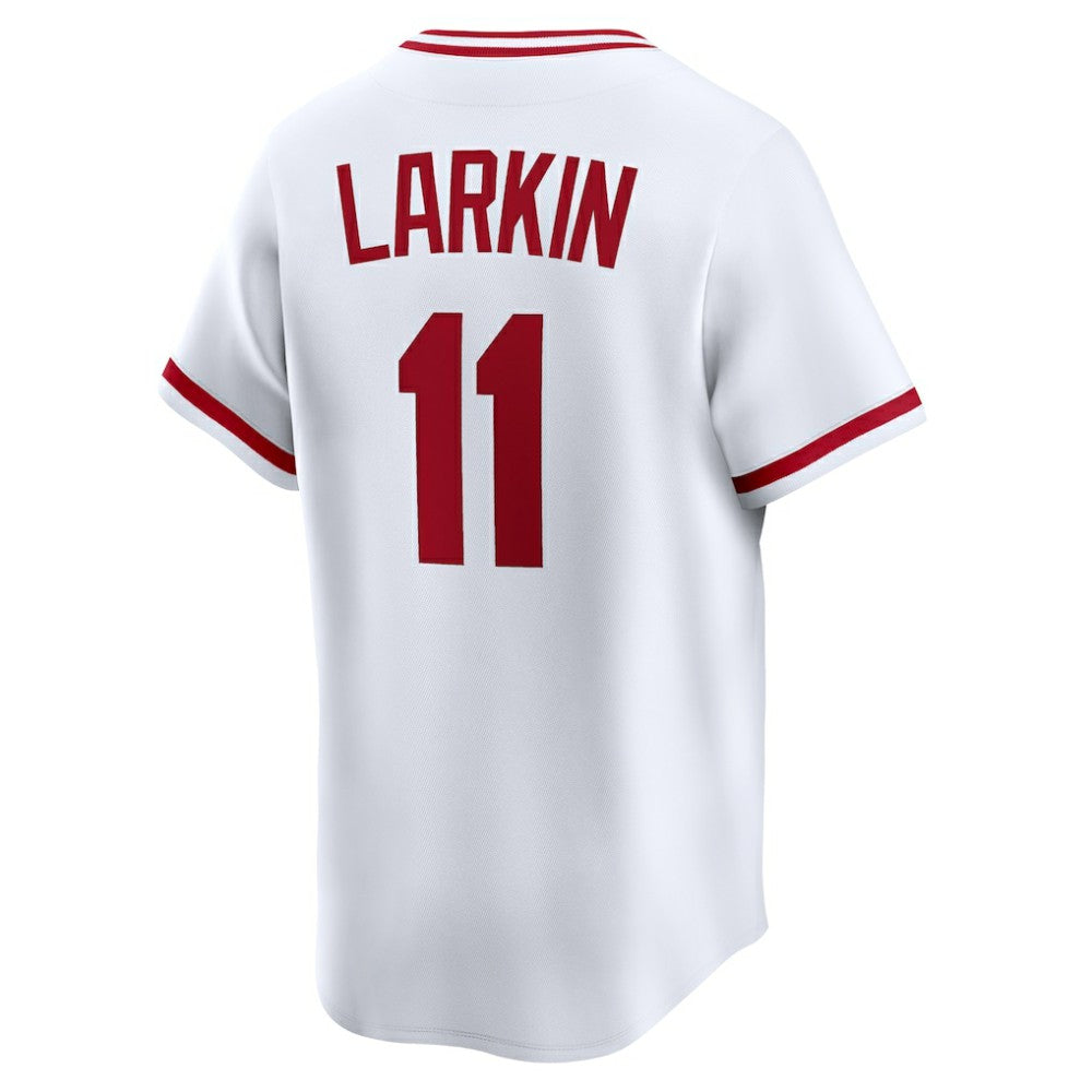 Barry Larkin Cincinnati Reds Nike Throwback Cooperstown Collection Limited Jersey Lifestyle