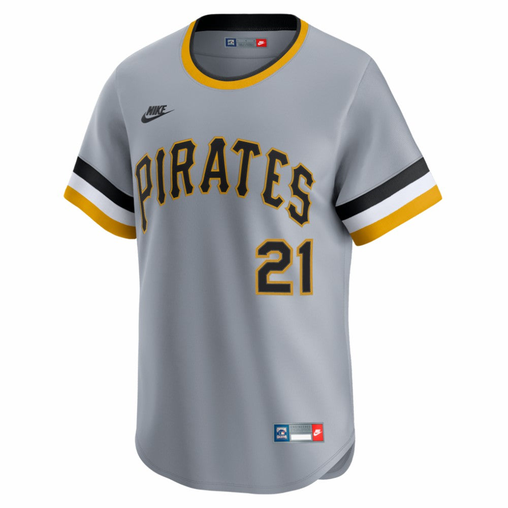 Roberto Clemente Pittsburgh Pirates Nike Throwback Cooperstown Collection Limited Jersey Online