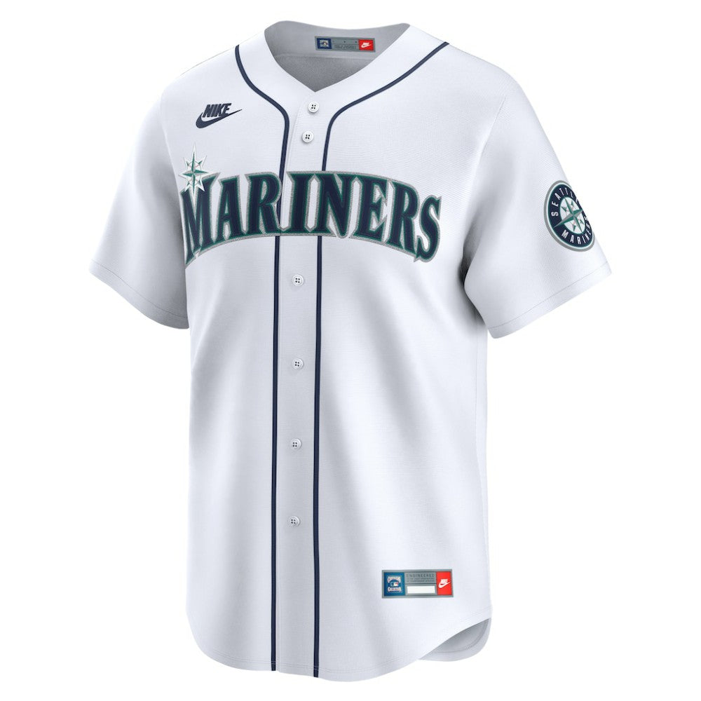 Ken Griffey Jr. Seattle Mariners Nike Throwback Cooperstown Collection Limited Jersey - White | MLB Jerseys