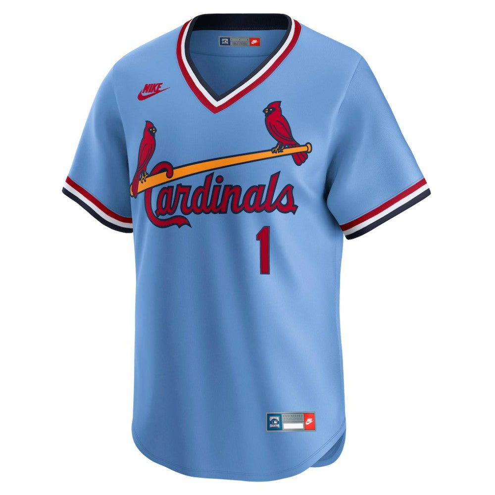 Ozzie Smith St. Louis Cardinals Nike Throwback Cooperstown Collection Limited Jersey Clearance