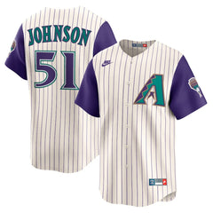 Randy Johnson Arizona Diamondbacks Nike Throwback Cooperstown Collection Limited Jersey Clearance