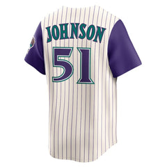 Randy Johnson Arizona Diamondbacks Nike Throwback Cooperstown Collection Limited Jersey Clearance