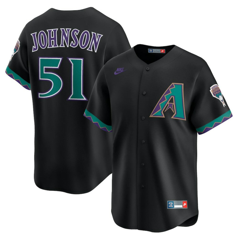 Randy Johnson Arizona Diamondbacks Nike Throwback Cooperstown Collection Limited Jersey Sale