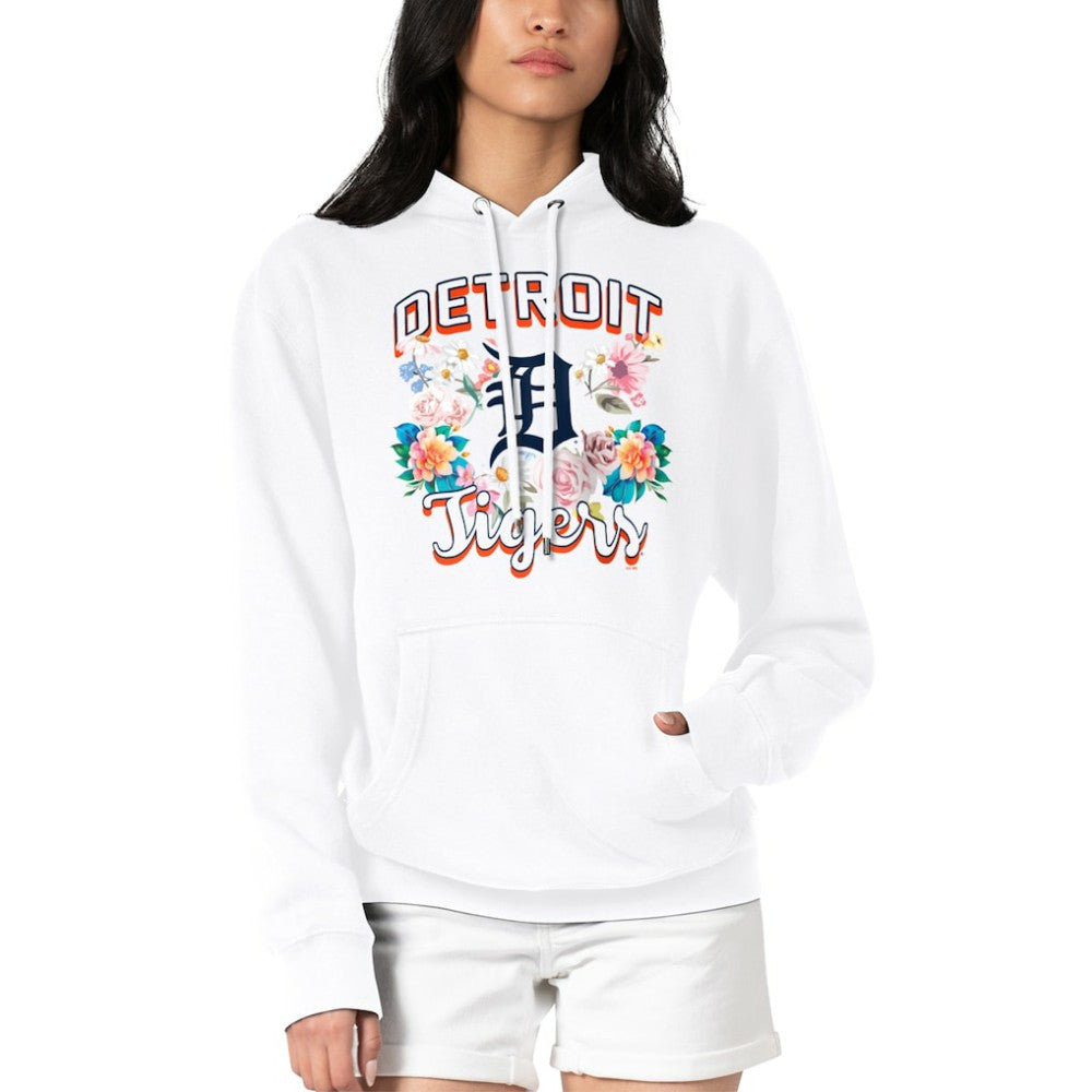 Detroit Tigers G-III 4Her by Carl Banks Women's Flowers Graphic Pullover Hoodie Lifestyle