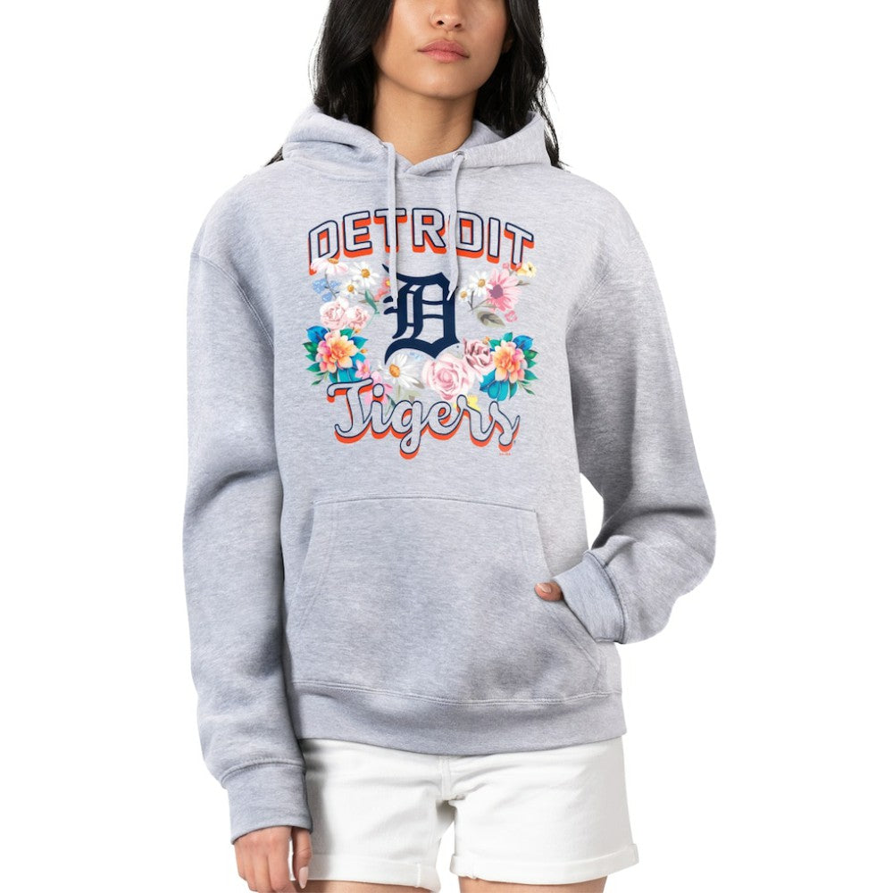 Detroit Tigers G-III 4Her by Carl Banks Women's Flowers Graphic Pullover Hoodie discount
